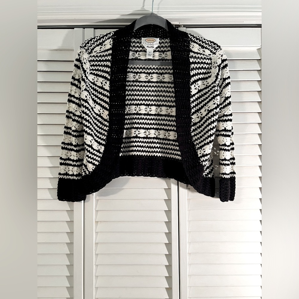 Talbots Petites Hand Knitted Sweater, size- Small